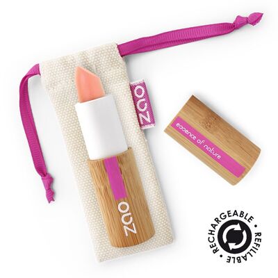 ZAO Cocoon lipstick 415 Nude peach  organic and vegan