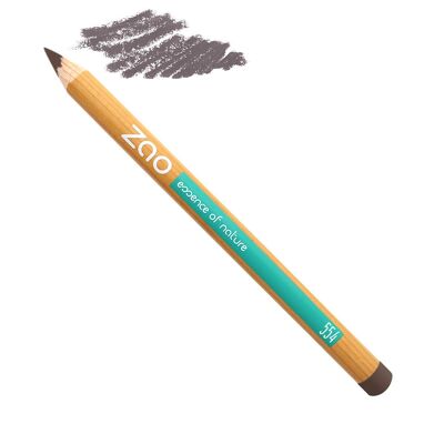 ZAO Pencil 554 Light brown organic and vegan