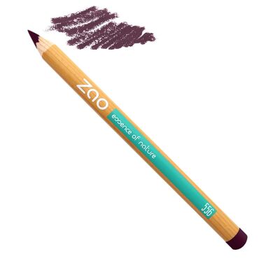 ZAO Pencil 556 Plum organic and vegan