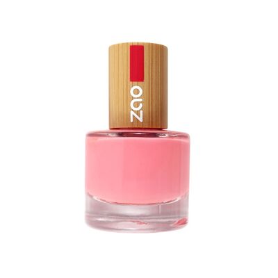 ZAO Nail polish 654 Hot pink organic and vegan