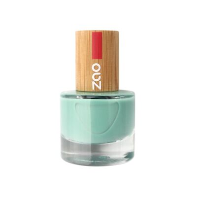 ZAO Nail polish 660 Aquamarine organic and vegan