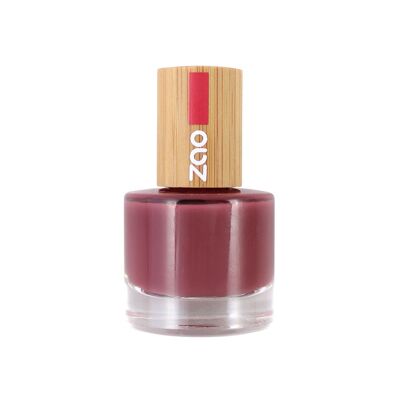 ZAO Nail polish : 667 Amaranth pink organic and vegan