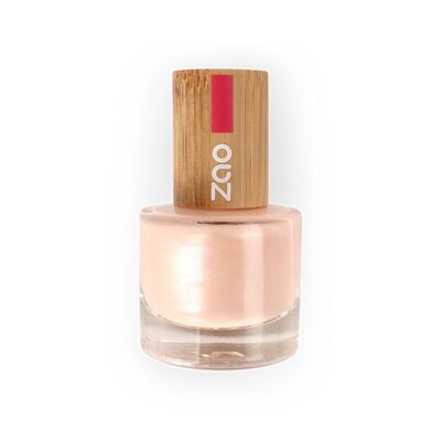 ZAO Nail polish : 672 Ballerina pink organic and vegan