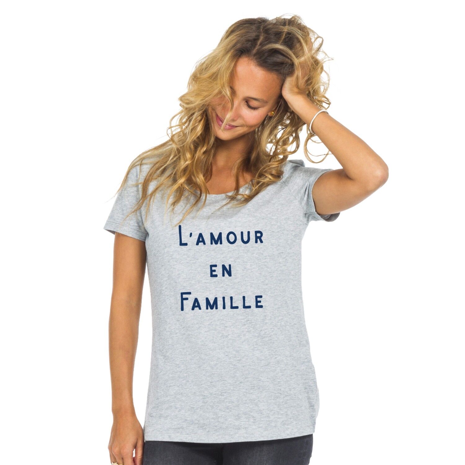 Buy wholesale WAFER GRAY HOT FAMILY TSHIRT WAF femme