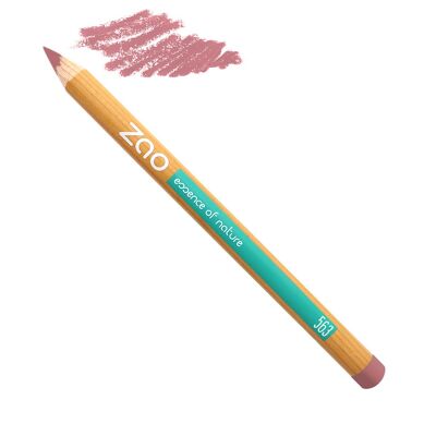 ZAO Tester Pencil 563 Vintage Pink organic and vegan