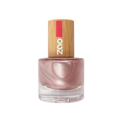 ZAO Tester Nailpolish : 658 Pink champagne organic and vegan