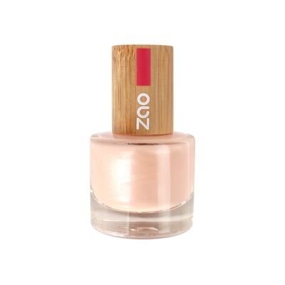 ZAO Tester Nail polish : 672 Ballerina pink organic and vegan