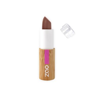 ZAO Tester Classic Lipstick Bamboo 466 Chocolate  organic and vegan