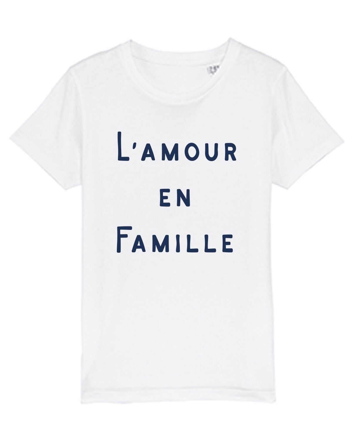 MAGLIA BIANCA FAMILY LOVE WAF ragazzoAF