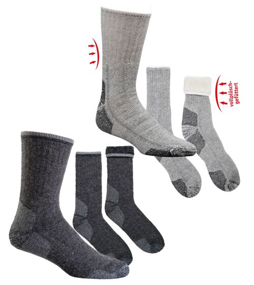 CORDURA® Pluche Sokken | warme sokken | met Alpaca