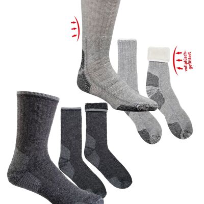 Chaussettes en peluche CORDURA® | chaussettes chaudes | avec alpaga