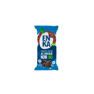 ENKA mini bizcocho de arroz chocolate negro bio 22g x20uds