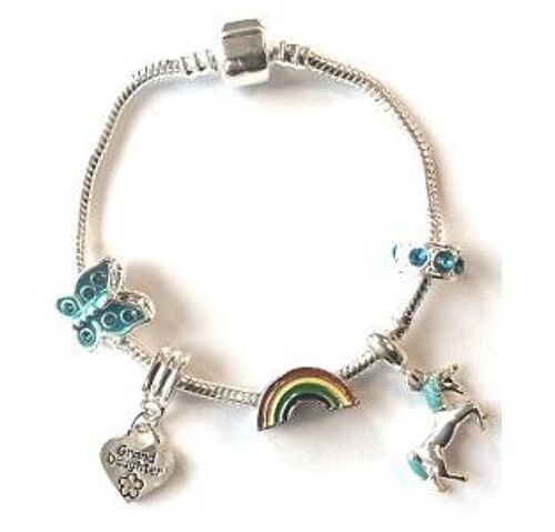 Liberty Charms Children's Rainbow Pendant Necklace