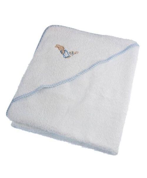 Capa de Baño Conejito en Azúl