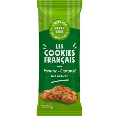 Cookies Français beurre pomme caramel sachet fraîcheur 2pc 40gr - L'ATELIER DES GOURMANDS