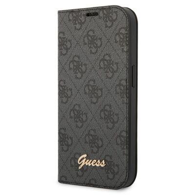 Etui Folio Guess 4G pour iPhone 14 - Noir