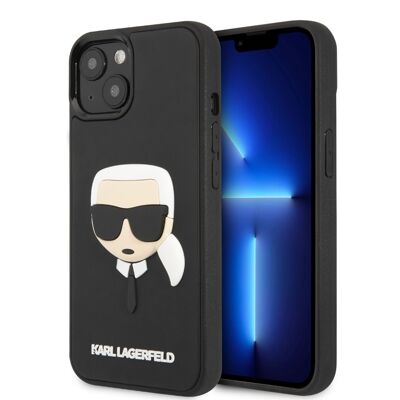 Coque Karl Lagerfeld 3D Rubber Karl's Head pour iPhone 14 Plus