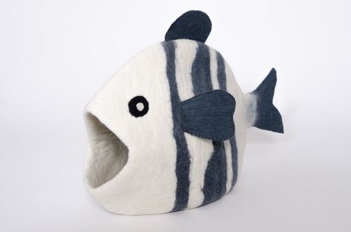 Cocon, Panier pour Chat ou Petit Chien, Laine Feutrée, Forme d'Animaux