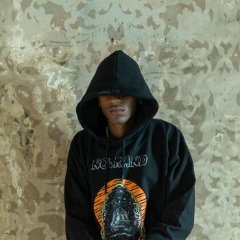 NOBRAND MMXX GORILLA SWEAT-SHIRT OVERSIZE AVEC CAPUCHE UNISEXE 3