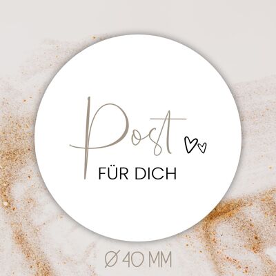 Post FÜR DICH [Ø 4cm]