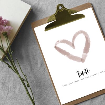 card aunt definition