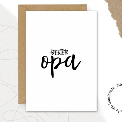 Carta Miglior Nonno
