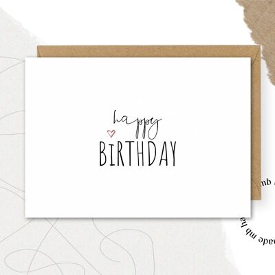 Happy birthday card