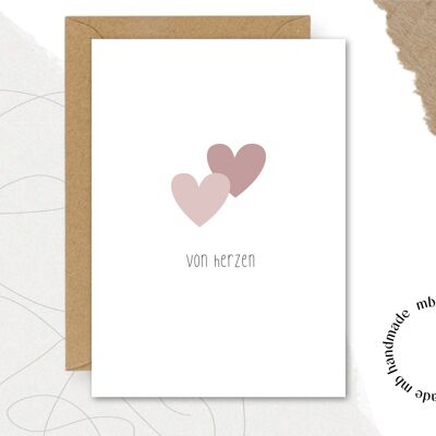 Tarjeta del corazón