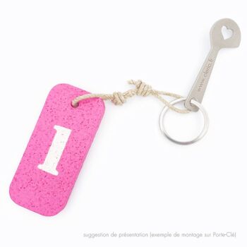 Clério cœur, porte-clé, outil clé utile qui permet de déverrouiller les caddies de supermarchés 4