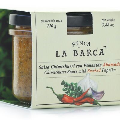 Chimichurri Sauce with Smoked Paprika "Finca La Barca" 110G