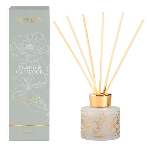 Day Flower - Ylang & Oakwood - Reed Diffuser (Green)
