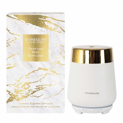 Luna - Perfume Mist Diffuser - White/Gold