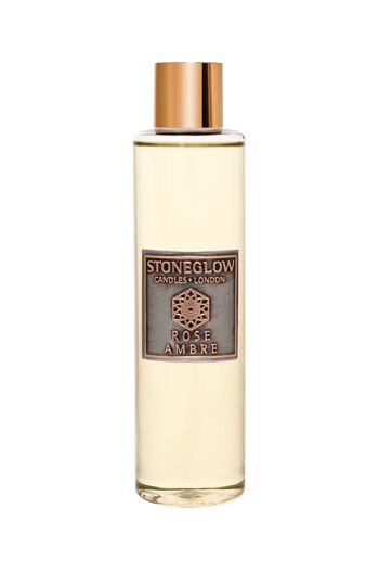 Métallique - Rose Ambre - Recharge pour Diffuseur de Parfum 200ml 2