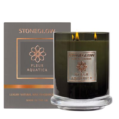 Metallico - Fleur Aquatica - Candela a più stoppini