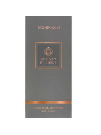 Métallique - Whisky et Chêne - Diffuseur de Parfum 200ml 3
