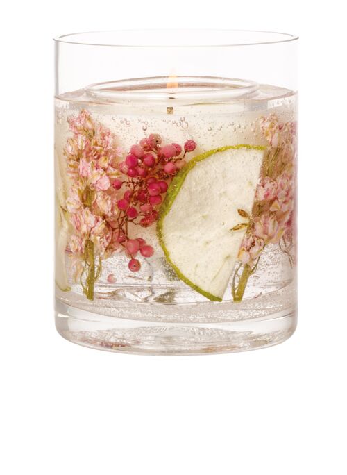 Nature's Gift - Apple & Pear Blossom -Natural Wax Gel Candle
