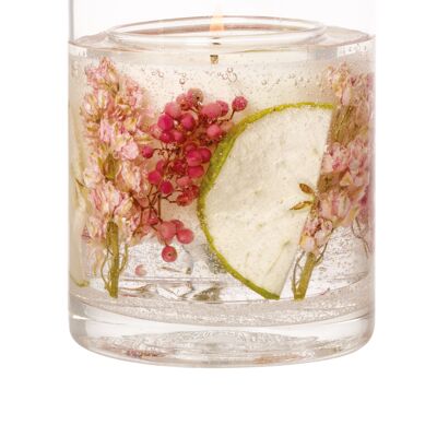 Nature's Gift - Apple & Pear Blossom -Natural Wax Gel Candle