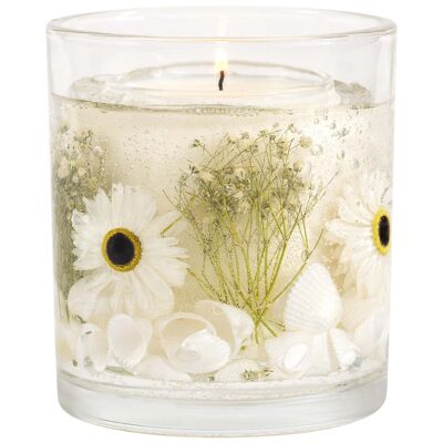 Nature's Gift - Beach Daisy - Natural Wax Gel Candle