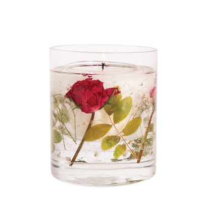 Nature's Gift - Red Rose - Natural Wax Gel Candle