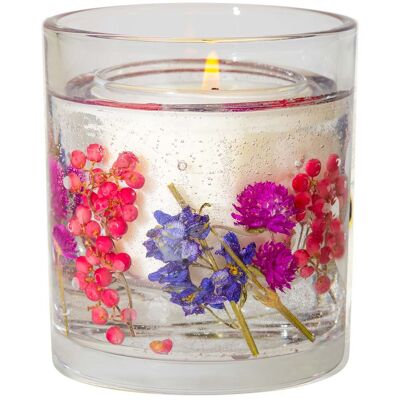 Nature's Gift - Wild Berries & Rose - Natural Wax Gel Candle