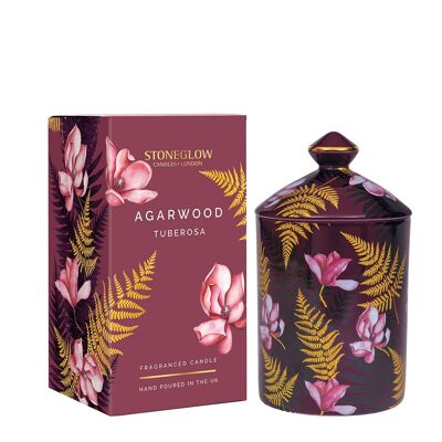 Urban Botanics - Agarwood| Tuberosa - Ceramic Candle