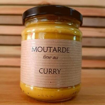Moutarde fine au curry 200g