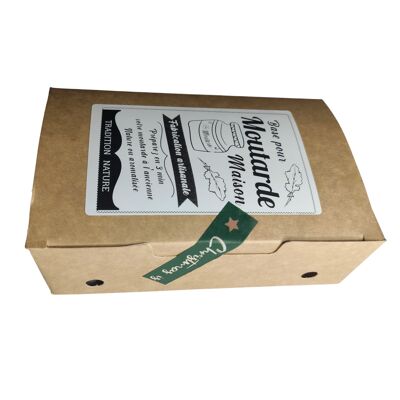Homemade mustard | DIY kit box 100 g | Craft production