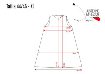 robe signalétique hommage à J. TISSINIER artiste/ Prisunic 6