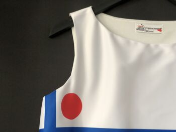 robe bleu/blanc/rouge mondrianesque / Mondrian's dress blue/red/white 2