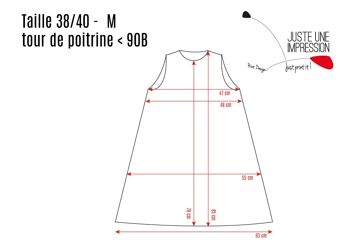 robe cocarde by Juste une impression / Cockarde dress 9