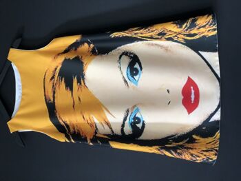 robe Blondie façon Andy / Andy Warhol Debbie Harry dress 4