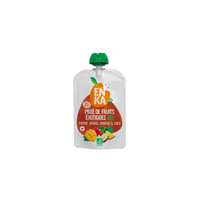 Calabaza Mixta Exótica Orgánica Manzana-Piña-Mango-Coco 90gr PAV: 10uds - ENKA