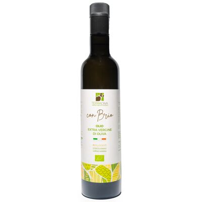 BIO - Olio Extra Vergine di Oliva Terradiva CON BRIO Presidio Slow Food - 500ml