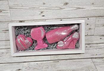 Coffret cadeau bombe de bain Framboise Fizz 2